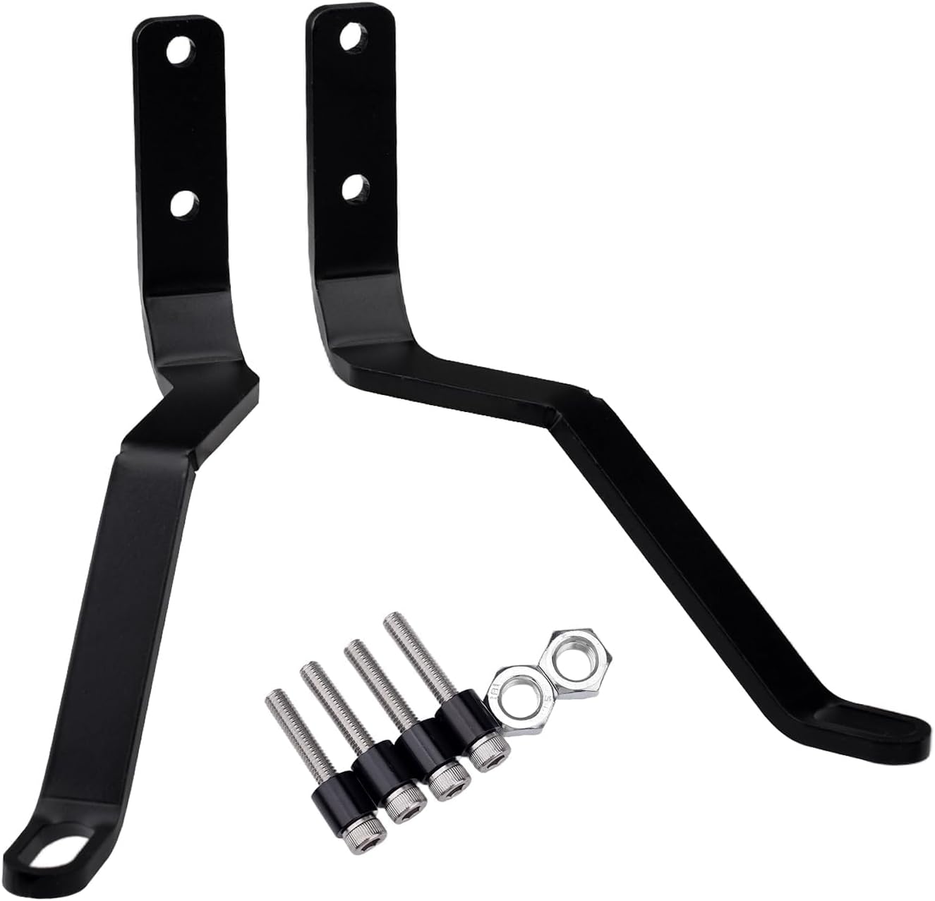 Motorcycle Rearview Mirror Down Bracket Handlebar Rear View Side Mirror Bracket Forward kit compatible with 2024-2025 Kawasaki ELIMINATOR ; ELIMINATOR SE