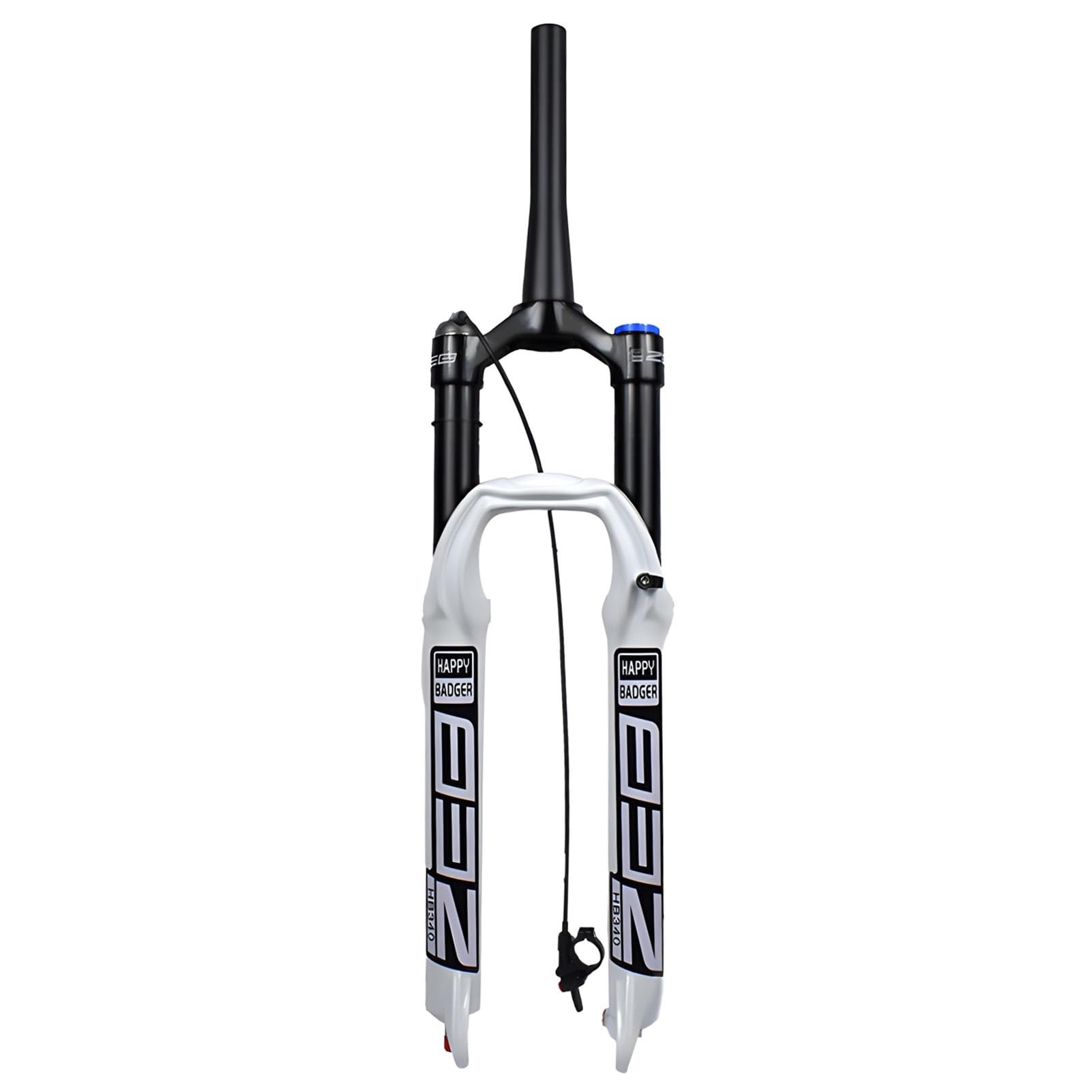 WIQUYBML Mountain Bike Air Suspension Forks 26/27.5/29 Inch Bicycle Front Fork, Travel 160mm for XC Offroad, Bike, Downhill Cycling