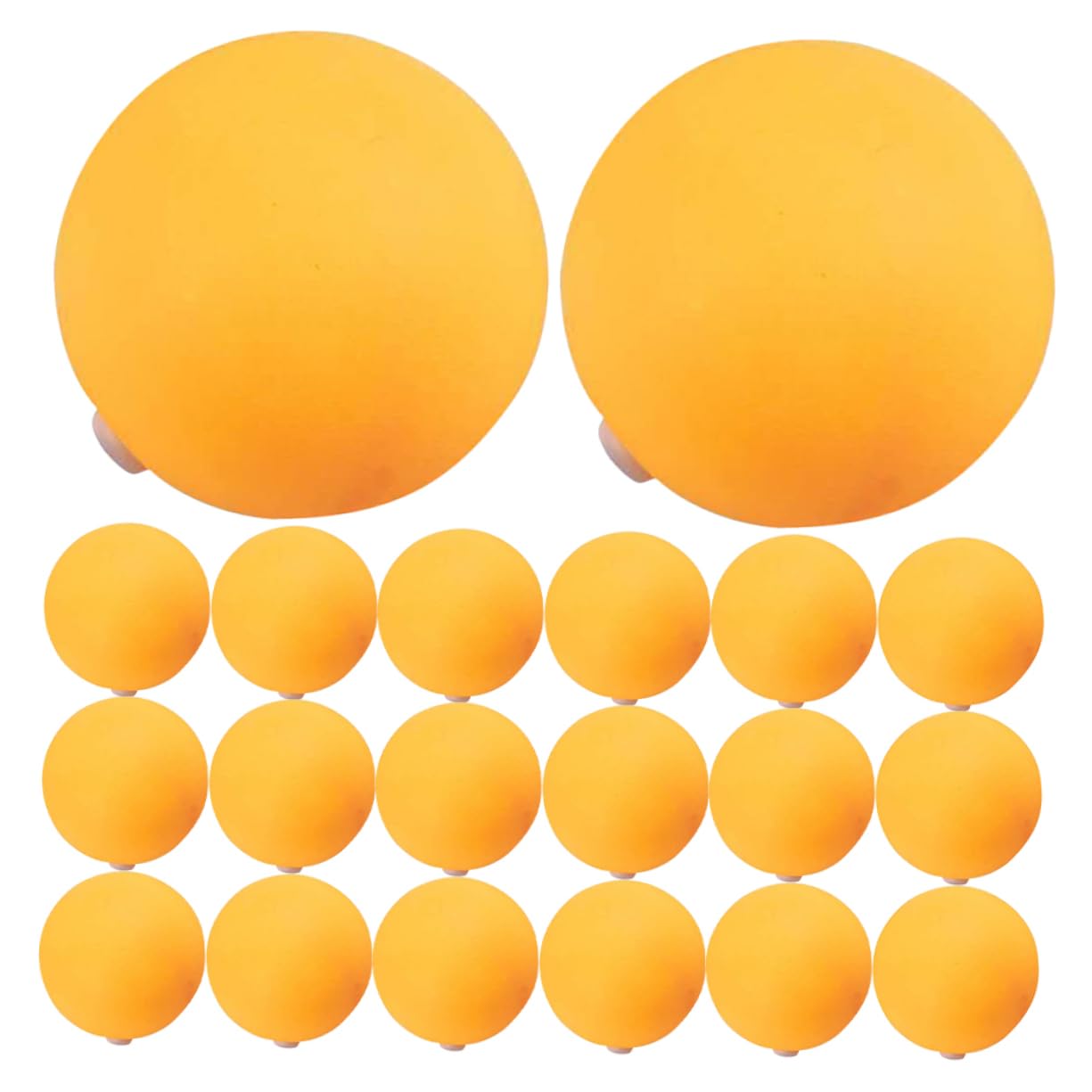 Sosoport Pong Balls Punch Holes 40pcs Training Set for Stability in Pong Practice