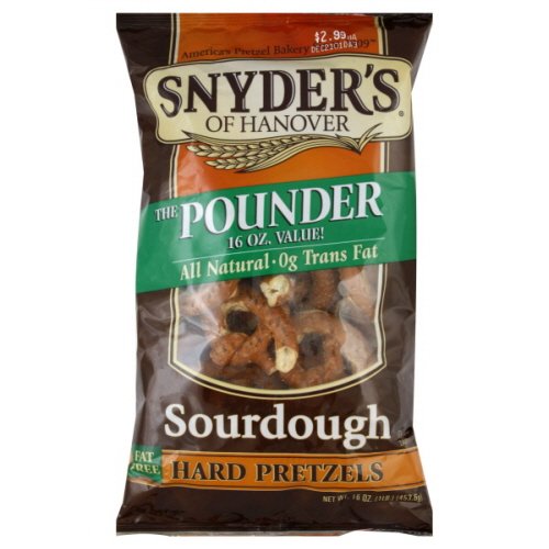 Snyder's of Hanover Pretzels, Hard, Sourdough, the Pounder