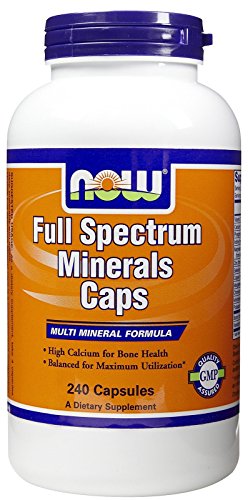 Full Spectrum Minerals, 240 Caps by Now Foods (Pack of 2)