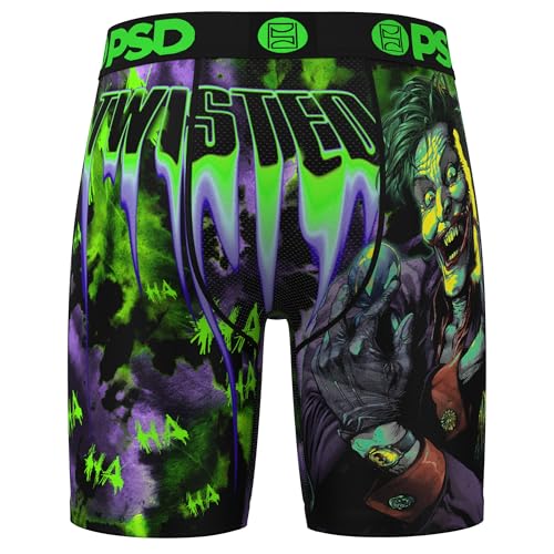 PSD Men's Joker Twisted Boxer Briefs, Multi, XL4