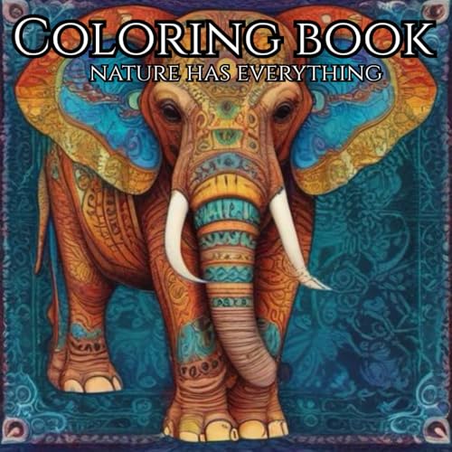 Natural Serenity: A Mindful Journey Through Nature�fs Animals: A soothing escape into the wilderness ? one color page at a time