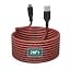 20FT USB to Lightning Cable (Red and Black)