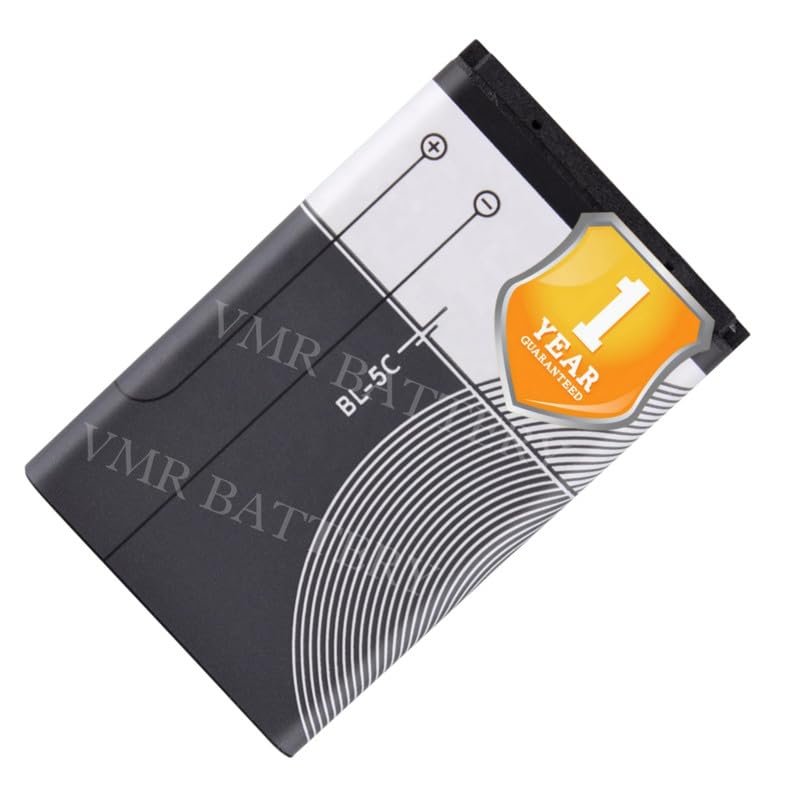 Image of Original BL-5C Battery Compatible with Nokia E50 | E60 - (1020mAh) - 1 Year Warranty K7