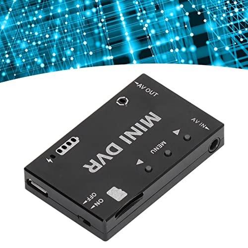 Dilwe Módulo de Grabadora de Video RC, Módulo Mini RC DVR Video NTSC PAL Conmutable Batería Incorporada Video Audio Módulo de Grabadora de Video RC