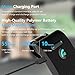 Handsfree Bluetooth for Phone Car Kit, Bluetooth Car Speaker Auto Power On Navigation Assistant Car Visor Bluetooth Receiver with Back Clip, Cars Handsfree Speakerphone Adapter