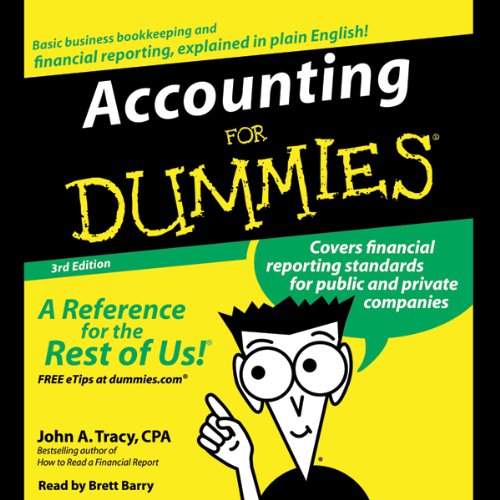 Cover art for Accounting for Dummies 3rd Ed.