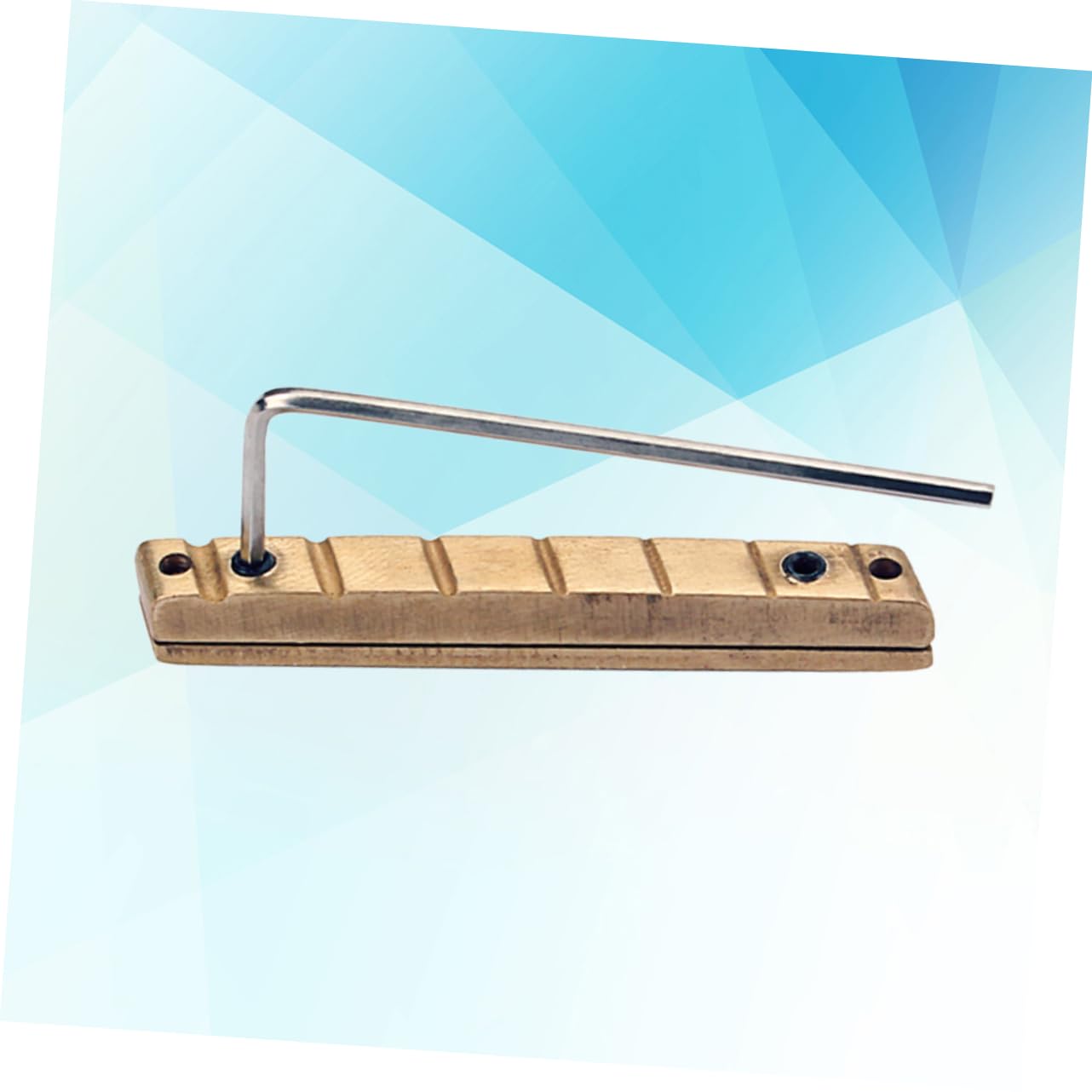 Generic Adjustable Brass Guitar Nut for Acoustic Guitar Replacement Parts Standard Long Service for Collections and Professional Needs present for Guitarists