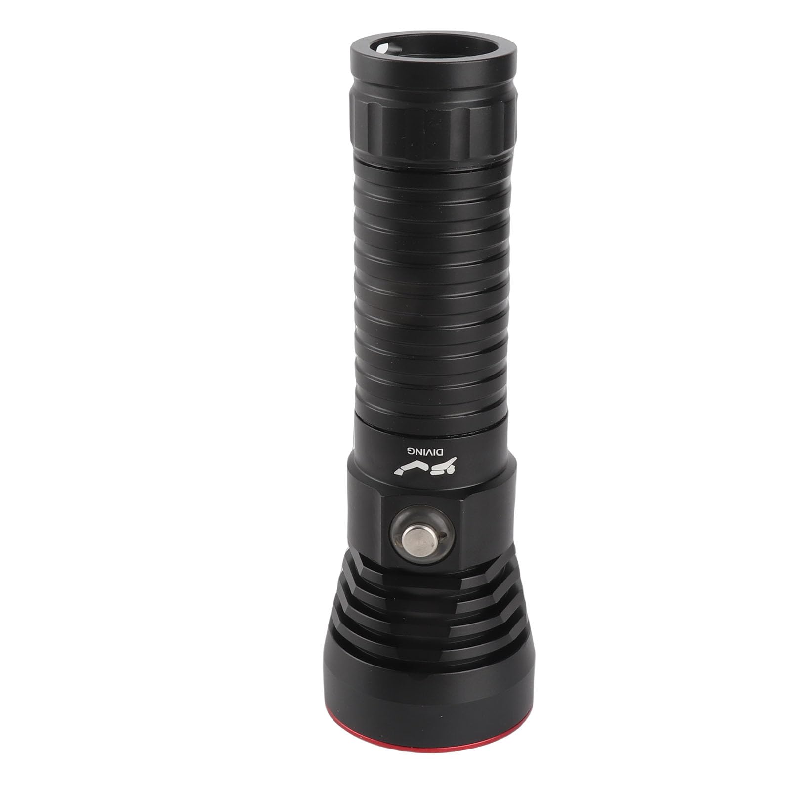 Jeanoko Torcia Subacquea a LED Torcia Subacquea Impermeabile Super Luminosa 2000LM per Immersioni Subacquee e attività Notturne Lega di Alluminio 100 M