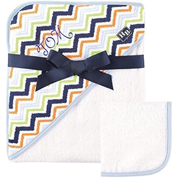 baby towels name embroidered