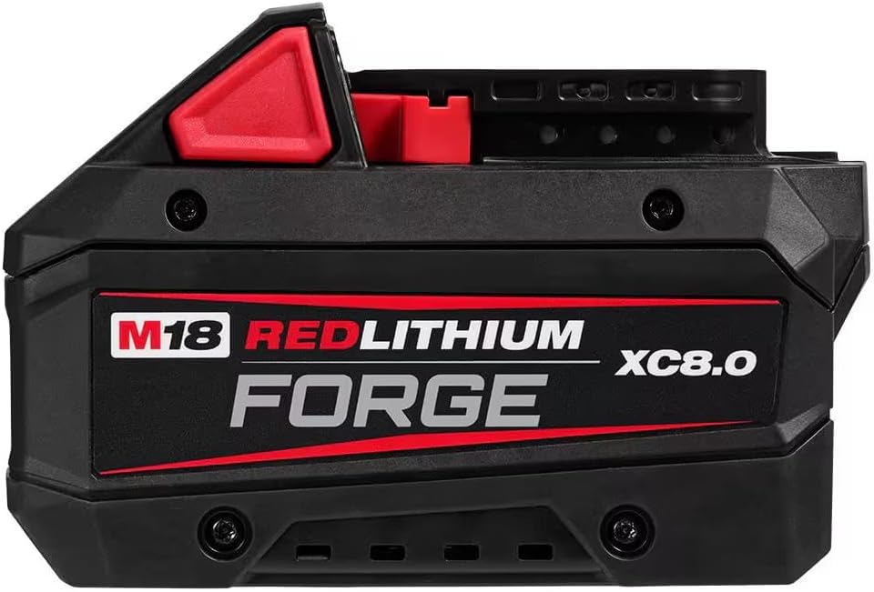Milwaukee M18 18V Lithium-Ion REDLITHIUM Forge XC 8.0 Ah Battery Pack