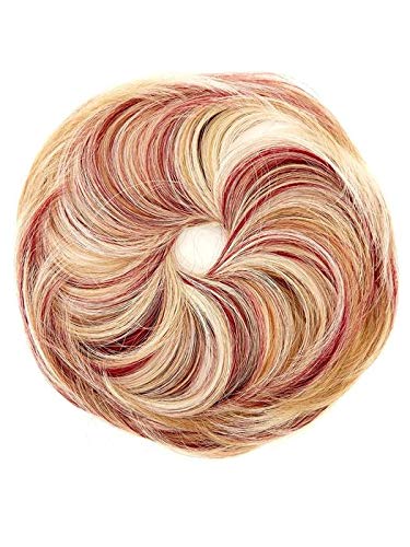 Color Splash Hair Wrap Color R4 - RED WINE Hairdo 5.5" Length Natural Tone Bursting Highlighted Ends Heat Friendly Tru2Life Synthetic