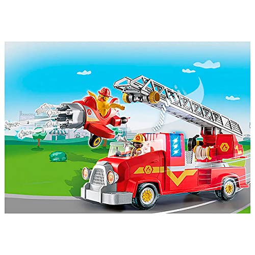 Playmobil D.O.C. Caminhao De Resgate De Incendio, Playmobil Duck On Call - Sunny Brinquedos