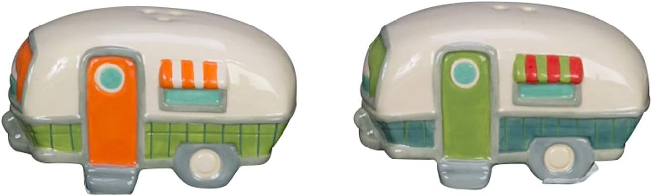 Beachcombers Set Sale E Pepe A Forma Di Delfino Multicolore - Ceramica 14 Cm