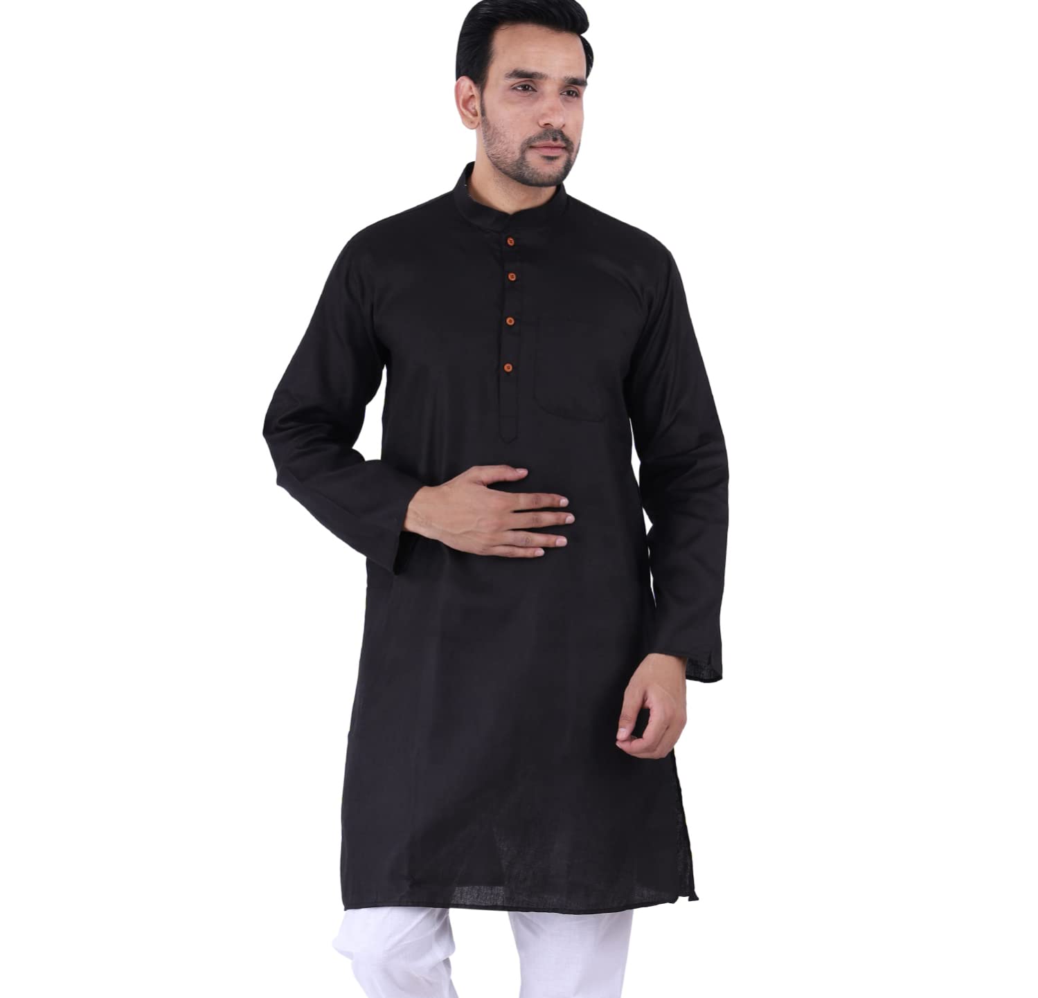 huzur Mens Cotton Kurta-picture-39