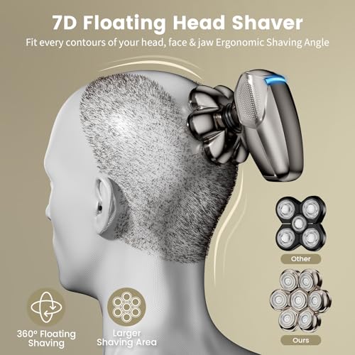 Shpavver MS-687 7D Head Shavers For Bald Men thumb #2