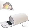 Far Infrared Sauna Dome Portable Dry Spa with Tourmaline and Germanium Stones, 360 Degree Full Coverage Personal Sauna Capsule with Pillow and Infrared Mat