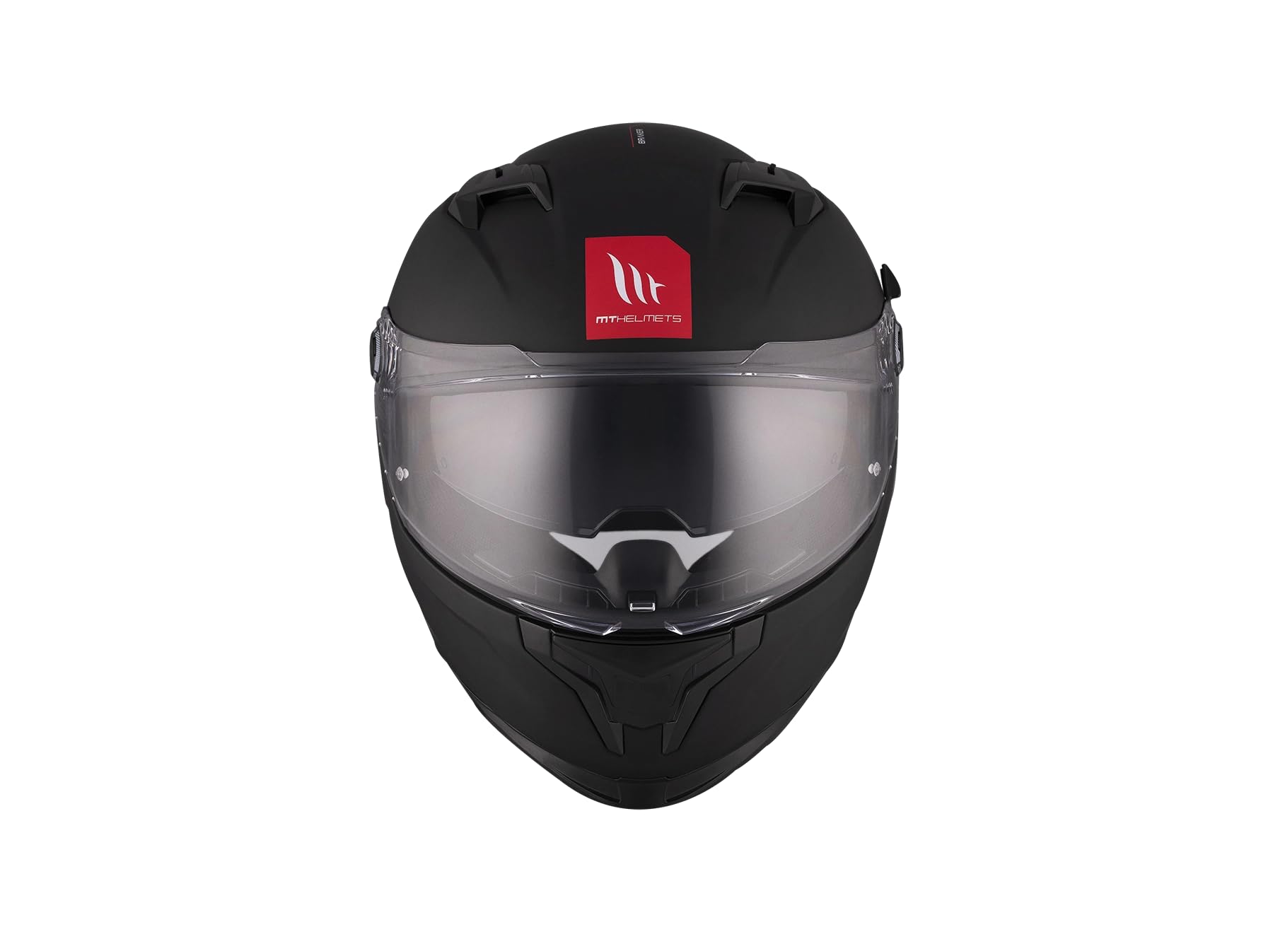 Casco Integral MT Braker SV Solid A1 Negro Mate | Casco Integral para Hombre | Transpirable y Lavable | Homologado ECE 22.06 & Dot | Talla M