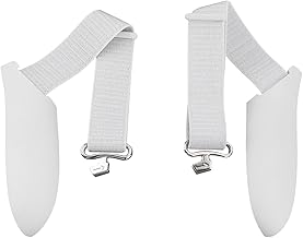 EMSea 1Pairs Controller Grips Compatible with Meta Quest 3S Adjustable Knuckle Straps