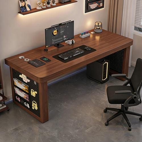 TRAGLO �p�\�R���f�X�N PC�� ����5cm�̃f�X�N�g�b�v �Q�[�~���O�f�X�N ��Ɗ� �y�O�{�[�h�̃f�U�C�� �ȃX�y�[�X �׋��� ���[�N�f�X�N �g���ȒP ���ցA���r���O���[���A�Q���ɓK���Ă��܂�(�E�H�[���i�b�g,180x60x75cm)