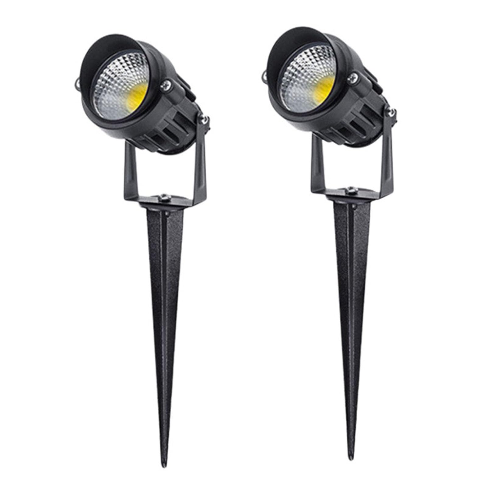 Projecteur LED extérieur vert IP65 orientable AC85-265V pour jardin et cour