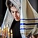Ohmique Tallit Prayer Shawl with Bag, Soft Fabric 70