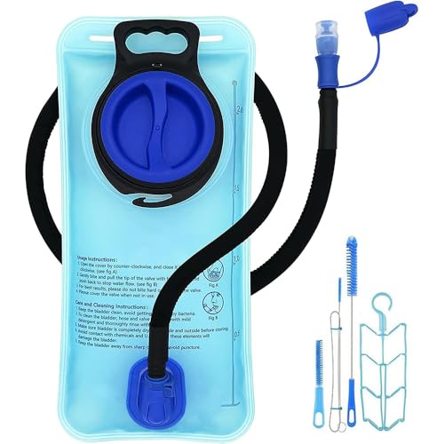 Cuidado Para El Cabello, Sports TAGNEFLOR Bolsa de Hidratación 2L,vejiga de hidratacion portátil,Bolsa de Agua para Ciclismo sin BPA,con una Boca Ancha,Tapa a Prueba de Fugas,para...