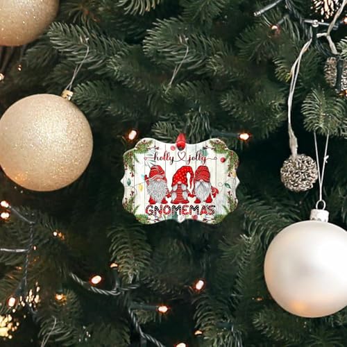 Décorations murales de Noël légères : ornement portable en acrylique pour cheminée - 7