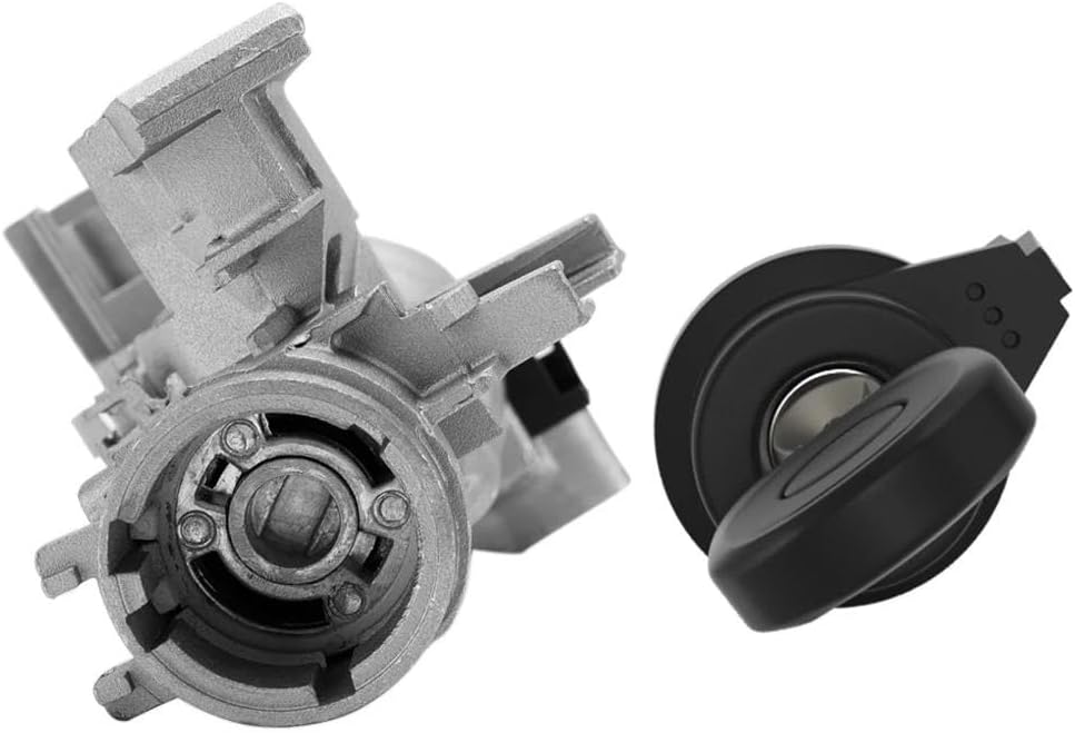 Ignition Barrel Switch for Seat for Leon 2006 2007 2008-2010 for Toledo 2005-2009 Ignition Switch with Lock Cylinder Key 1K0905851B 1K0953527D Ignition Lock Switch