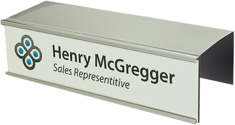 cubicle name plate holder