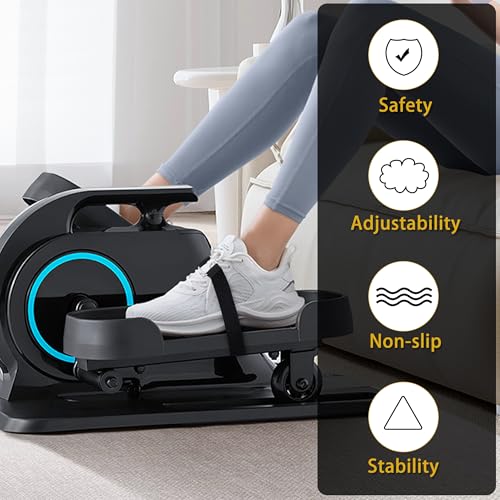 Image of 4Pcs Ellipse Leg Exerciser Pedal Straps Non-Slip for Adults Seniors