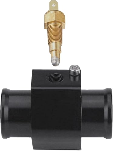 Miniatura 4 de Adaptador de extremo de manguera de agua en línea para radiador de motor, 18 pulgadas NPT 12 V, ventilador de refrigeración eléctrica, termostato de