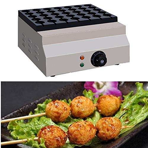 Angela Forno Elettrico Antiaderente a Forma di Uovo per Waffle Che Fa Macchina per tostapane Baker Forno Uova di quaglia, per Uso in Snack Bar Famiglia, 1400 W