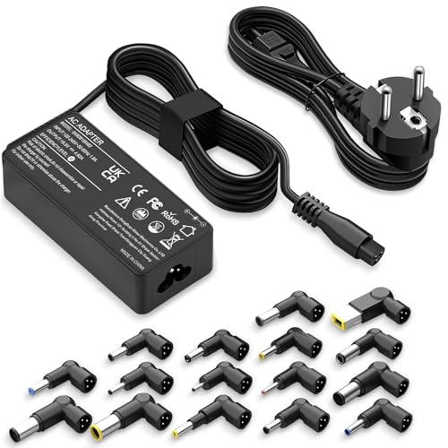 ELEHILS 90 W Universal Ladegerät Laptop Adapter kompatibel mit HP Dell Lenovo Acer ASUS Samsung Sony Gateway Laptop Chromebook Netzkabel mit 16 Tipps ELEHILS 90 W Universal Ladegerät Laptop Adapter kompatibel mit HP Dell Lenovo Acer ASUS Samsung Sony Gateway Laptop Chromebook Netzkabel mit 16 Tipps
