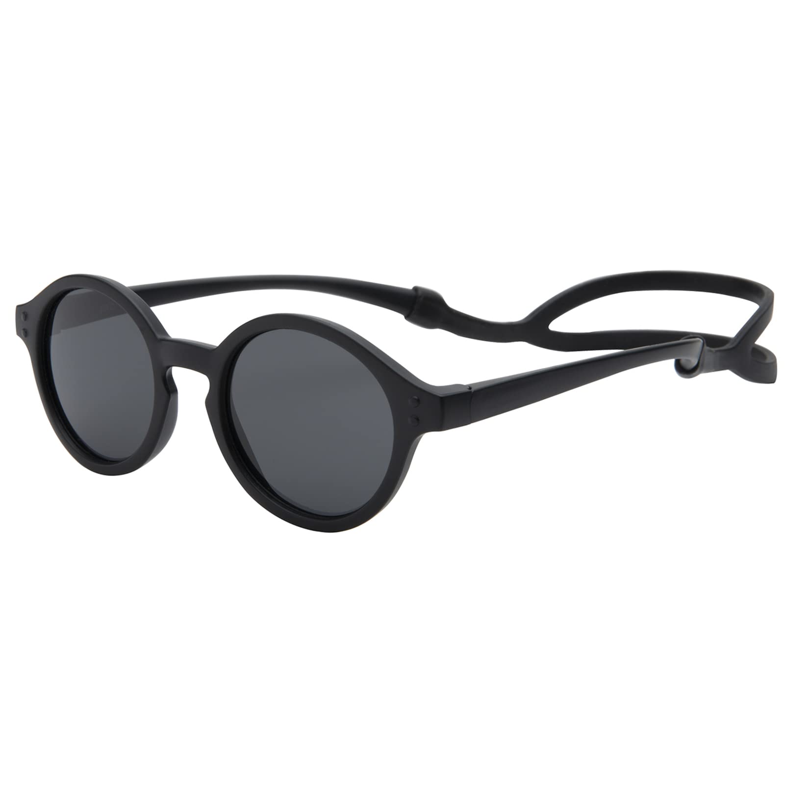 Polarisierte Baby-Sonnenbrille mit Riemen, verstellbar, für Kleinkinder von 0–24 Monaten
