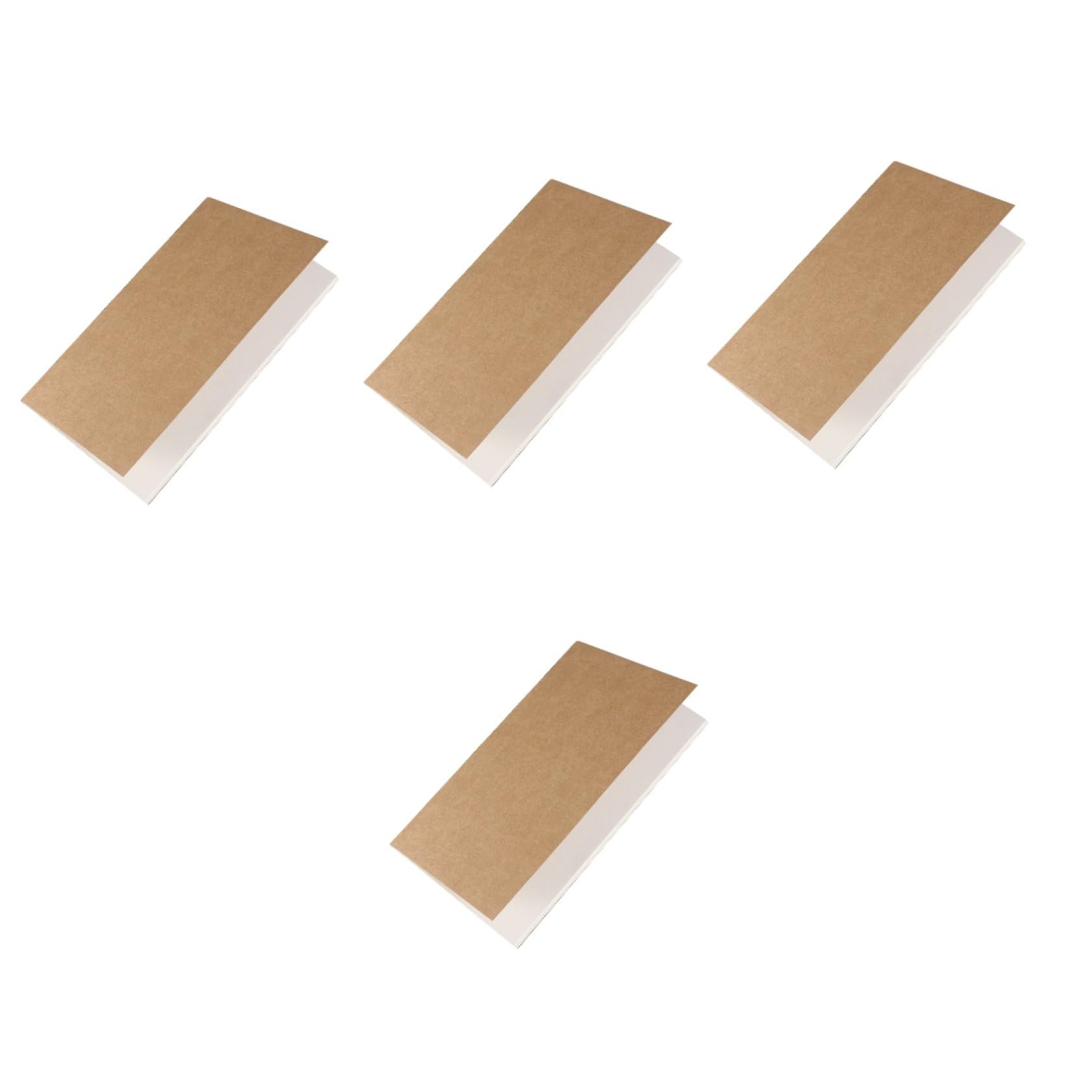 SHINEOFI 48pezzi Quaderno Retro Carta Kraft Per Scrittura Creativa Diario Di Viaggio e Disegno Con Pagine Vuote Per Appunti e Schizzi Per Studenti e Adulti