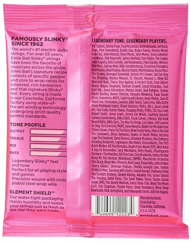 Image of Ernie Ball Super Slinky Nickel Wound Electric Guitar Strings, 9-42 Gauge (P03023) (Pack of 60)