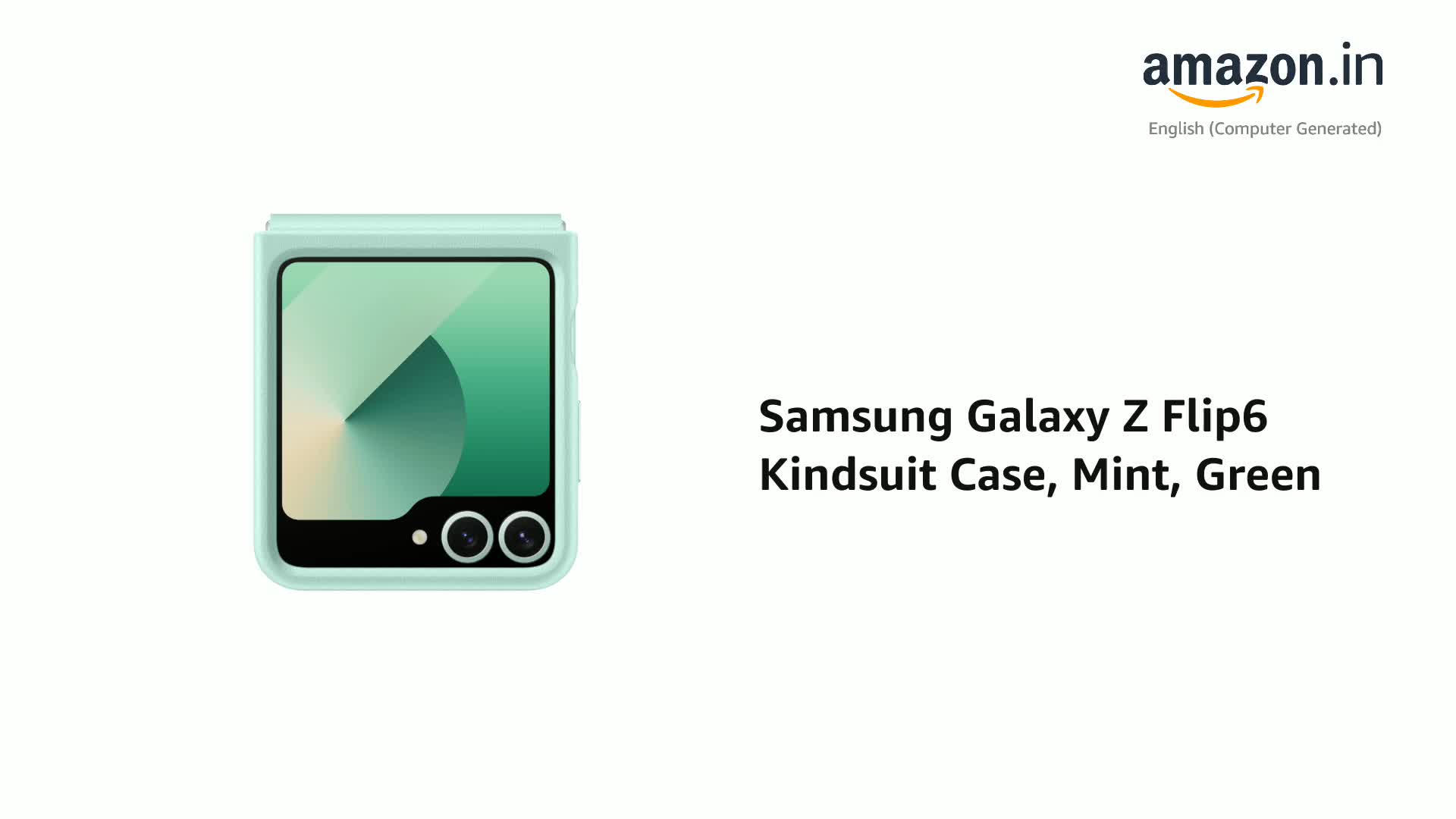 Samsung Galaxy Z Flip6 Kindsuit Case, Mint : Amazon.in: Electronics