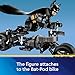 LEGO DC Batman Construction Figure & The Bat-Pod Bike Building Toys - Batman Action Figure from The Dark Knight for Boys & Girls, Ages 12+ - Superhero Gift Ideas for Kids - 76273