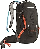 CamelBak H.A.W.G. LR Crux Lumbar Reservoir Hydration Pack, Black/Laser Orange, 3 L/100 oz