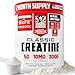 Old School Labs Classic Creatine - Purity-Tested Creatine Monohydrate for Muscle Size, Strength and Stamina - No Additives - Used by More Mr. Olympias and Physique Legends Than Any Other Brand - 300 g
