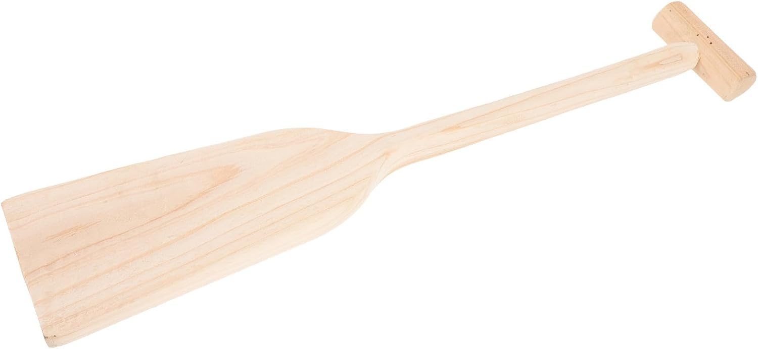 MAGICLULU Sturdy Wooden Boat Paddle for Water Sports and Exploring Water, Lightweight Wood Oar with Reinforced Joints, Sustainable Material, Suitable for Beginners and Professionals