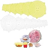 ✔Evite el olor peculiar: la cubierta de silicona tiene buenas propiedades de sellado,lo que puede evitar que las verduras y frutas absorban el olor peculiar del refrigerador y mantenerlas frescas durante mucho tiempo.