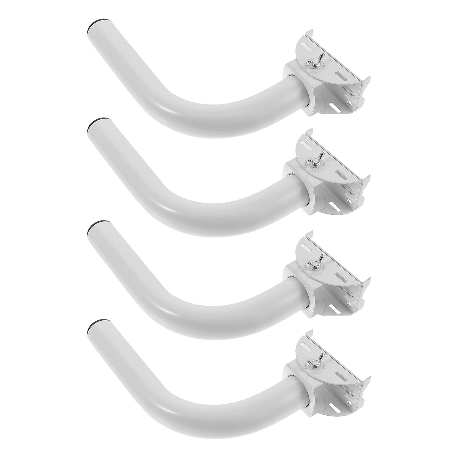 Alipis 4pièces Support de Mât J Antenne Extérieure Support Antenne Mural pour Camion ou Maison Lot