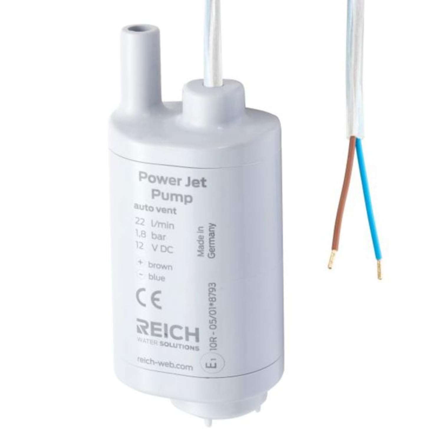 reich Pompa sommergibile Power Jet 22 l/min, 1,8 Bar, Sfuso