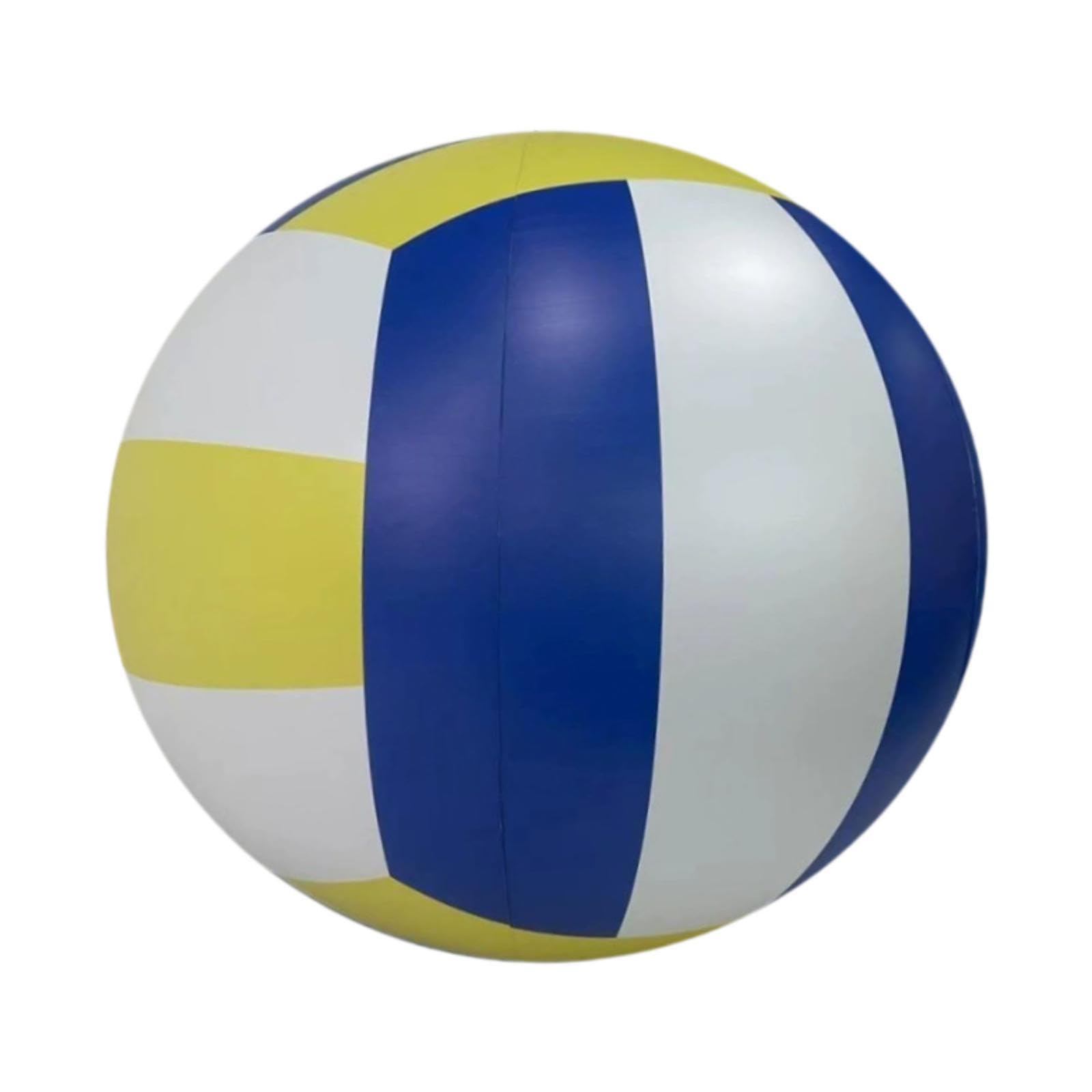 perfeclan Ballon de plage gonflable, jouet de piscine, énorme ballon de sport épais, jeu aquatique d'extérieur pour les fêtes et les vacances