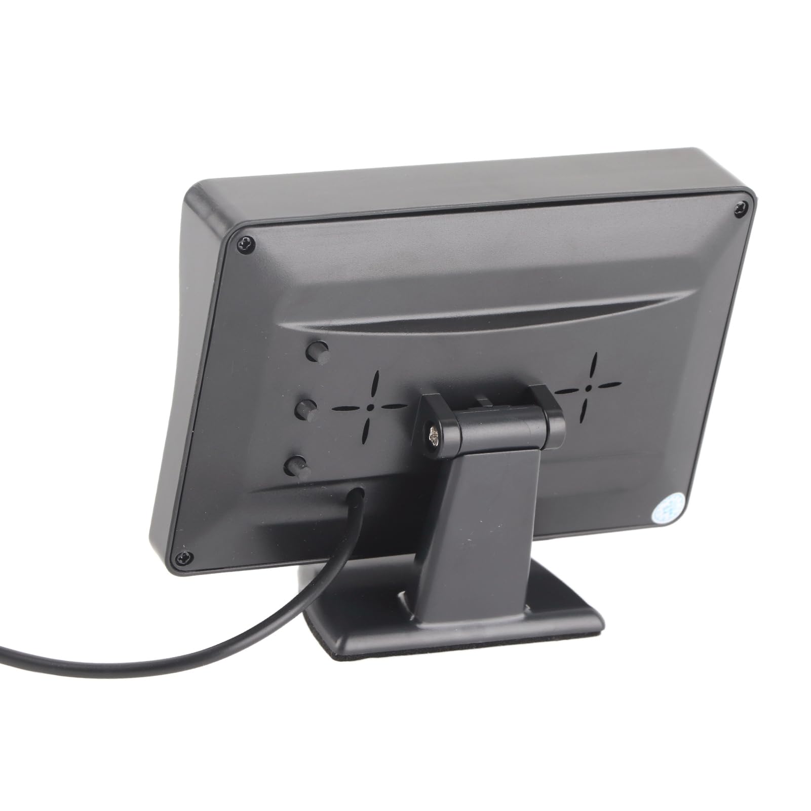 Moniteur de Caméra de Recul avec écran LCD Couleur de 4,3 Pouces, Moniteur de Voiture étanche pour Voiture SUV Van Truck Noir avec Pare-Soleil, Réglable à 180 Degrés, Systèmes