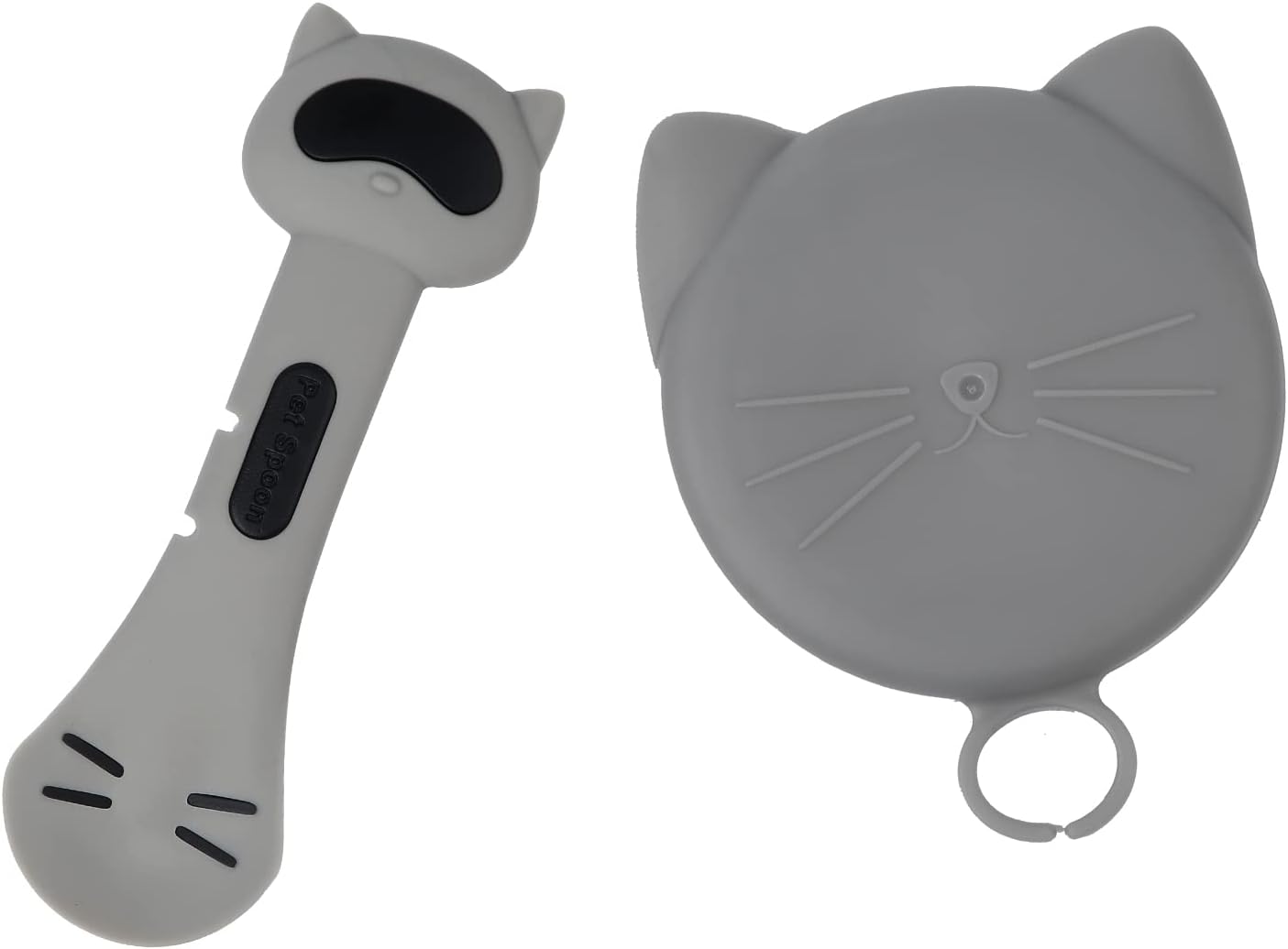 Pet Can Lid with Spoon, Pet Food Can Lids Dishwasher Safe Multifunctional Dog Cat