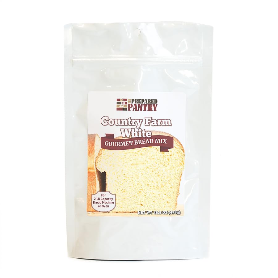 The Prepared Pantry Country Farm White Bread Mix; Single Pack; For Bread Machine or Oven